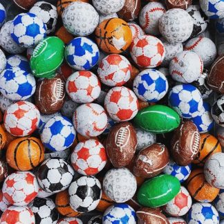 Chocolate Sports Balls